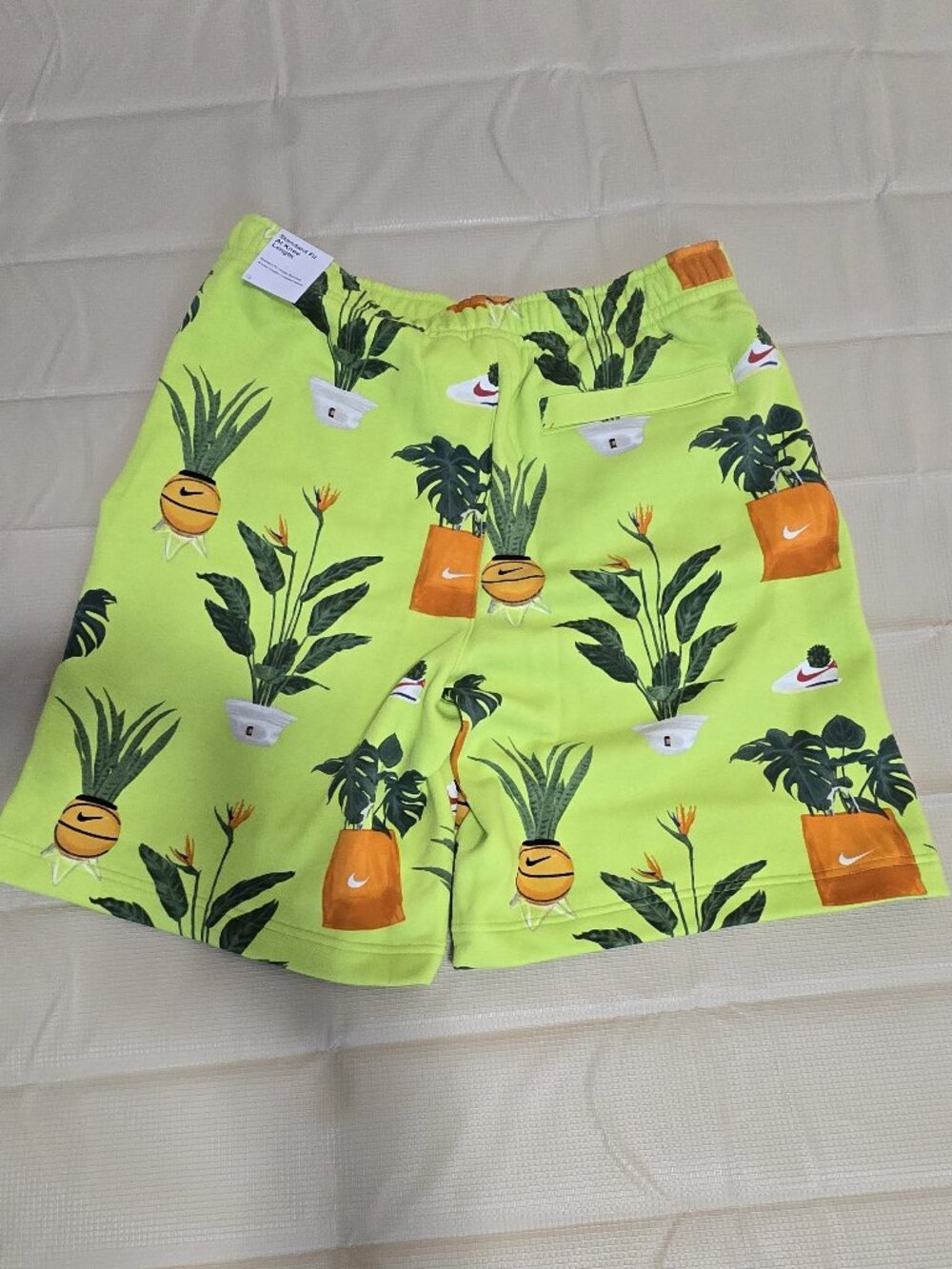 Nike Court Cortez Sweatshorts DV9613-321 - Green/Multi - XL